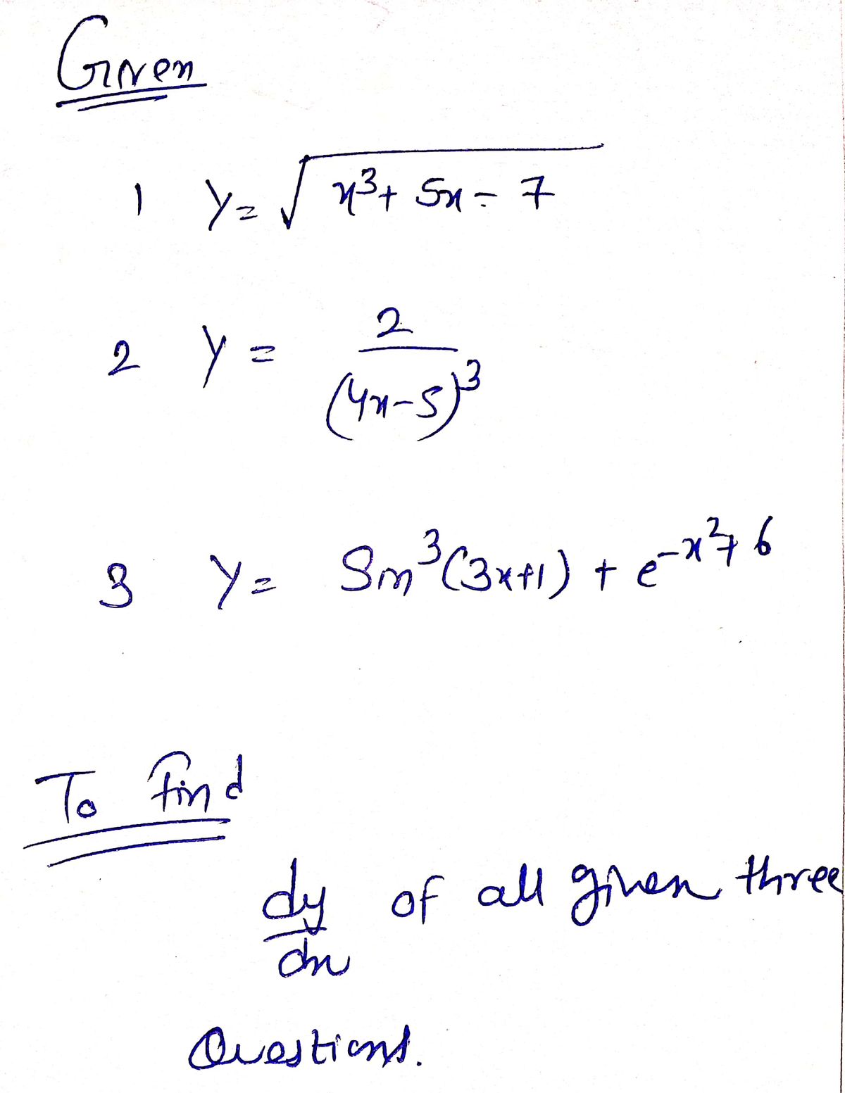 Calculus homework question answer, step 1, image 1